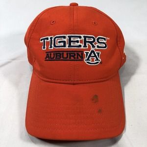 AUBURN TIGERS UNDER ARMOUR HAT CAP ADJUSTABLE STRAP BACK ORANGE ONE SIZE FITS OS